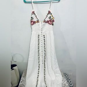 Forever 21 white maxi dress
